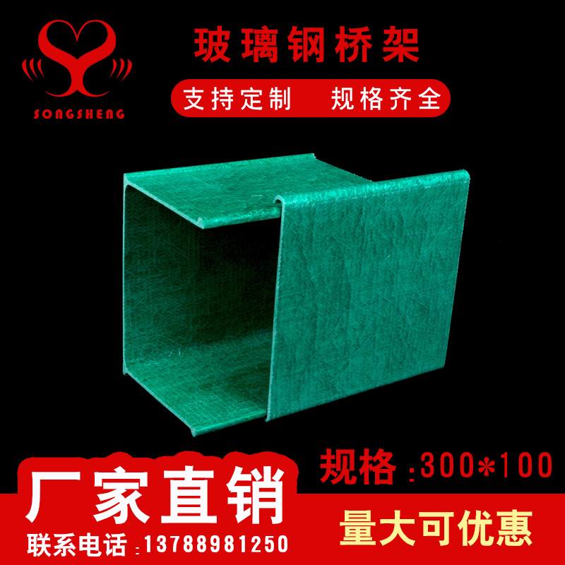玻璃钢桥架300100